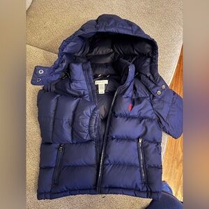 Polo by Ralph Lauren Kids Navy Puffer Jacket